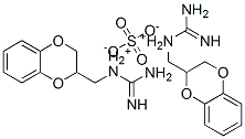 (1,4-benzodioxan-2-ylmethyl)guanidinium sulphate CAS#: 3625-81-8