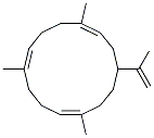 1,5,9-Trimethyl-12-isopropenyl-1,5,9-cyclotetradecatriene CAS#: 38748-84-4