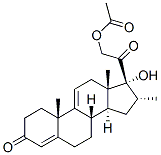 17,21-dihydroxy-16alpha-methylpregna-4,9(11)-diene-3,20-dione 21-acetate CAS#: 34542-56-8