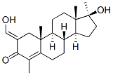 17beta-hydroxy-2-(hydroxymethylene)-4,17-dimethylandrost-4-en-3-one CAS#: 38539-99-0