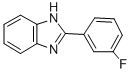 1H-BENZIMIDAZOLE, 2-(3-FLUOROPHENYL)- CAS#: 324-15-2