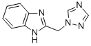 1H-Benzimidazole,2-(1H-1,2,4-triazol-1-ylmethyl)-(9CI) CAS#: 338418-54-5