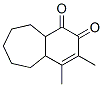 1H-Benzocycloheptene-1,2(4aH)-dione, 5,6,7,8,9,9a-hexahydro-3,4-dimethyl- (9CI) CAS#: 344886-45-9