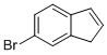 1H-INDENE, 6-BROMO- CAS#: 33065-61-1