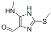 1H-Imidazole-4-carboxaldehyde, 5-(methylamino)-2-(methylthio)- CAS#: 339364-05-5