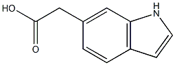 1H-Indole-6-aceticacid(9CI) CAS#: 39689-58-2