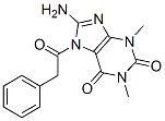 1H-Purine-2,6-dione, 8-amino-3,7-dihydro-1,3-dimethyl-7-(phenylacetyl)- (9CI) CAS#: 3649-37-4
