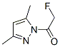 1H-Pyrazole, 1-(fluoroacetyl)-3,5-dimethyl- (9CI) CAS#: 38941-41-2