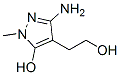 1H-Pyrazole-4-ethanol, 3-amino-5-hydroxy-1-methyl- CAS#: 36162-81-9