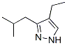 1H-Pyrazole, 4-ethyl-3-(2-methylpropyl)- CAS#: 321864-90-8