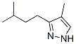 1H-Pyrazole, 4-methyl-3-(3-methylbutyl)- CAS#: 321864-89-5