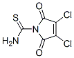 1H-Pyrrole-1-carbothioamide, 3,4-dichloro-2,5-dihydro-2,5-dioxo- CAS#: 37454-71-0