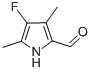 1H-Pyrrole-2-carboxaldehyde, 4-fluoro-3,5-dimethyl- (9CI) CAS#: 310881-78-8