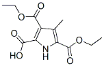 1H-Pyrrole-2,3,5-tricarboxylicacid,4-methyl-,3,5-diethylester(9CI) CAS#: 37789-75-6
