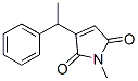 1H-Pyrrole-2,5-dione, 1-methyl-3-(1-phenylethyl)- (9CI) CAS#: 348085-50-7