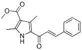 1H-Pyrrole-3-carboxylicacid,2,4-dimethyl-5-(1-oxo-3-phenyl-2-propenyl)-,methylester(9CI) CAS#: 304876-74-2
