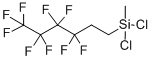 (1H,1H,2H,2H-PERFLUORO-N-HEXYL)METHYLDICHLORO-SILANE CAS#: 38436-16-7