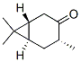 [1R-(1alpha,4beta,6beta)]-4,7,7-trimethylbicyclo[4.1.0]heptan-3-one CAS#: 4176-01-6