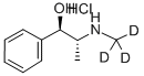 (1R,2R)-(-)-PSEUDOEPHEDRINE-D3 HCL (N-METHYL-D3) CAS#: 285979-74-0
