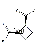(1R,2S)-rel-1,2-Cyclobutanedicarboxylic acid, 1-Methyl ester CAS#: 31420-52-7