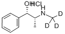 (1S,2R)-(+)-EPHEDRINE-D3 HCL (N-METHYL-D3) - DRUG PRECURSOR CAS#: 285979-73-9