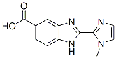 2-(1-Methyl-1H-imidazol-2-yl)-1H-benzimidazole-5-carboxylic acid CAS#: 308362-12-1