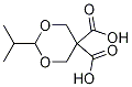 2-(1-Methylethyl)-1,3-dioxane-5,5-dicarboxylic Acid CAS#: 35113-49-6