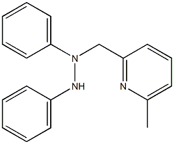 2-((1,2-Diphenylhydrazinyl)Methyl)-6-Methylpyridine CAS#: 32812-37-6