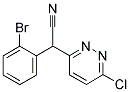 2-(2-BROMOPHENYL)-2-(6-CHLORO-3-PYRIDAZINYL)ACETONITRILE CAS#: 338405-54-2
