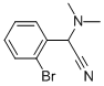 2-(2-BROMOPHENYL)-2-(DIMETHYLAMINO)ACETONITRILE CAS#: 299215-38-6