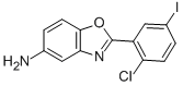 2-(2-CHLORO-5-IODOPHENYL)-1,3-BENZOXAZOL-5-AMINE CAS#: 313953-34-3