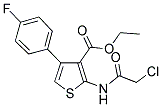 2-(2-CHLORO-ACETYLAMINO)-4-(4-FLUORO-PHENYL)-THIOPHENE-3-CARBOXYLIC ACID ETHYL ESTER CAS#: 306280-84-2