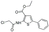 2-(2-CHLORO-ACETYLAMINO)-5-PHENYL-THIOPHENE-3-CARBOXYLIC ACID ETHYL ESTER CAS#: 379256-79-8