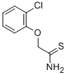 2-(2-CHLOROPHENOXY)ETHANETHIOAMIDE CAS#: 35370-94-6