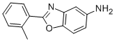 2-(2-METHYLPHENYL)-1,3-BENZOXAZOL-5-AMINE CAS#: 293737-82-3