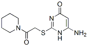 2-(2-OXO-2-(PIPERIDIN-1-YL)ETHYLTHIO)-6-AMINOPYRIMIDIN-4(1H)-ONE CAS#: 36162-27-3