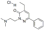 2-(2-dimethylaminoethyl)-4-ethyl-6-phenyl-pyridazin-3-one hydrochlorid e CAS#: 32058-63-2