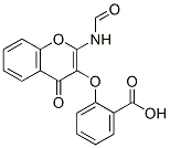 2-(2-formamido-4-oxo-chromen-3-yl)oxybenzoic acid CAS#: 32773-97-0