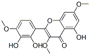 2-(2,3-Dihydroxy-4-methoxyphenyl)-5-hydroxy-3,7-dimethoxy-4H-1-benzopyran-4-one CAS#: 34318-36-0