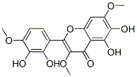 2-(2,3-Dihydroxy-4-methoxyphenyl)-5,6-dihydroxy-3,7-dimethoxy-4H-1-benzopyran-4-one CAS#: 34211-15-9