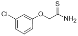 2-(3-CHLOROPHENOXY)ETHANETHIOAMIDE CAS#: 35370-95-7