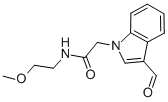 2-(3-FORMYL-INDOL-1-YL)-N-(2-METHOXY-ETHYL)-ACETAMIDE CAS#: 347319-85-1