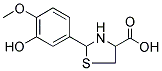 2-(3-HYDROXY-4-METHOXY-PHENYL)-THIAZOLIDINE-4-CARBOXYLIC ACID CAS#: 308122-34-1