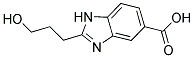 2-(3-HYDROXY-PROPYL)-1H-BENZOIMIDAZOLE-5-CARBOXYLIC ACID CAS#: 313955-38-3