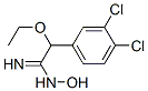 2-(3,4-Dichlorophenyl)-2-ethoxy-N1-hydroxyacetamidine CAS#: 33954-76-6
