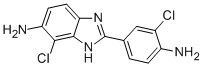2-(4-AMINO-3-CHLORO-PHENYL)-4-CHLORO-3H-BENZOIMIDAZOL-5-YLAMINE CAS#: 293762-50-2
