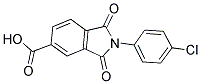 2-(4-CHLOROPHENYL)-1,3-DIOXOISOINDOLINE-5-CARBOXYLIC ACID CAS#: 285552-81-0