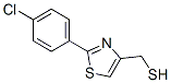 2-(4-Chlorophenyl)-4-thiazolemethanethiol CAS#: 33451-01-3