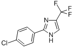 2-(4-Chlorophenyl)-4-(trifluoromethyl)-1H-imidazole CAS#: 33469-15-7
