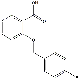 2-(4-FLUORO-BENZYLOXY)-BENZOIC ACID CAS#: 396-11-2